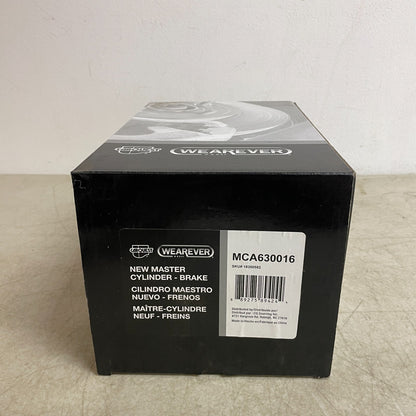 Carquest Wearever Brake Master Cylinder MCA630016 w/ Reservoir