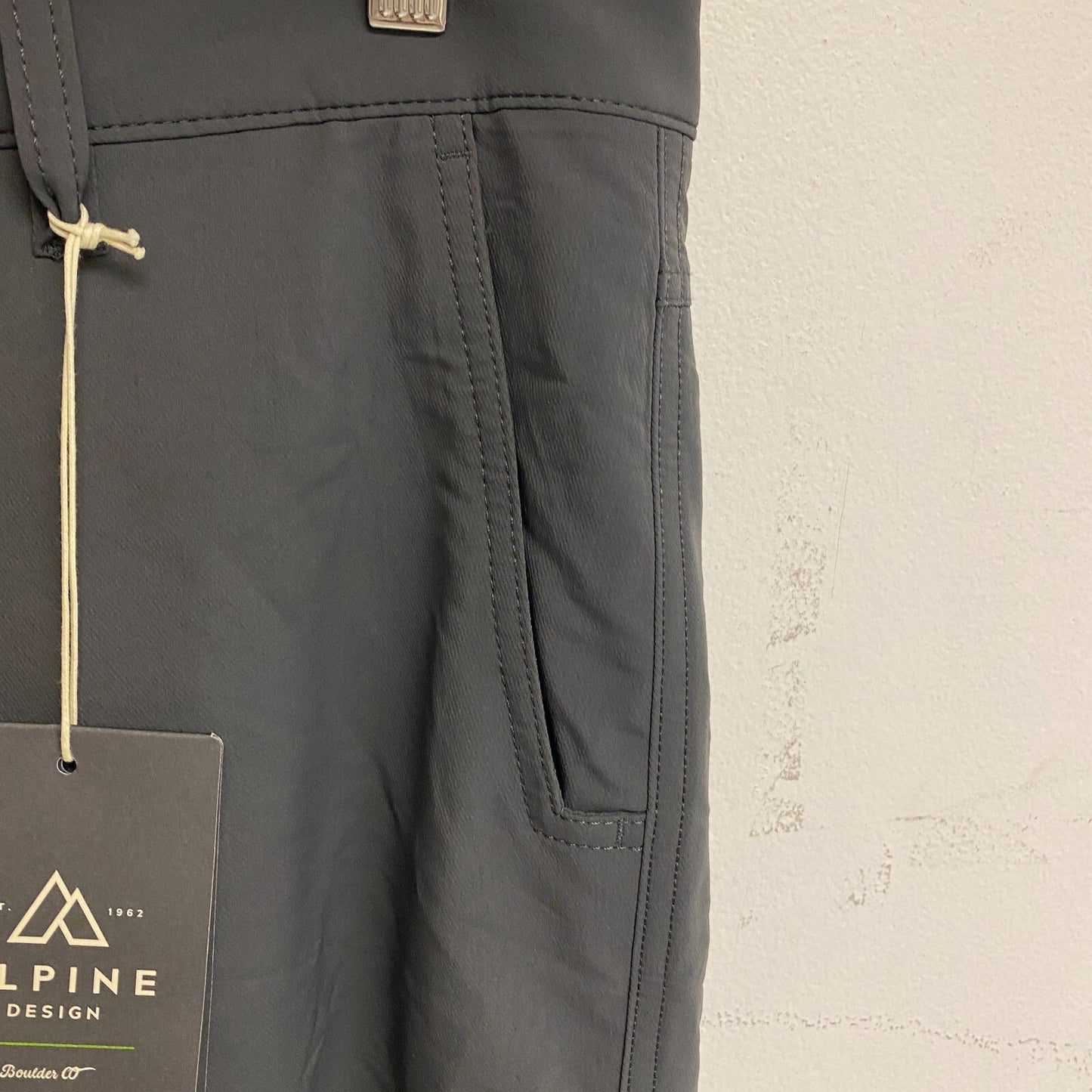 Alpine Design Men's M AD Trailhead Tech Modern Fit Pant 34x34 Asphalt ADM20900