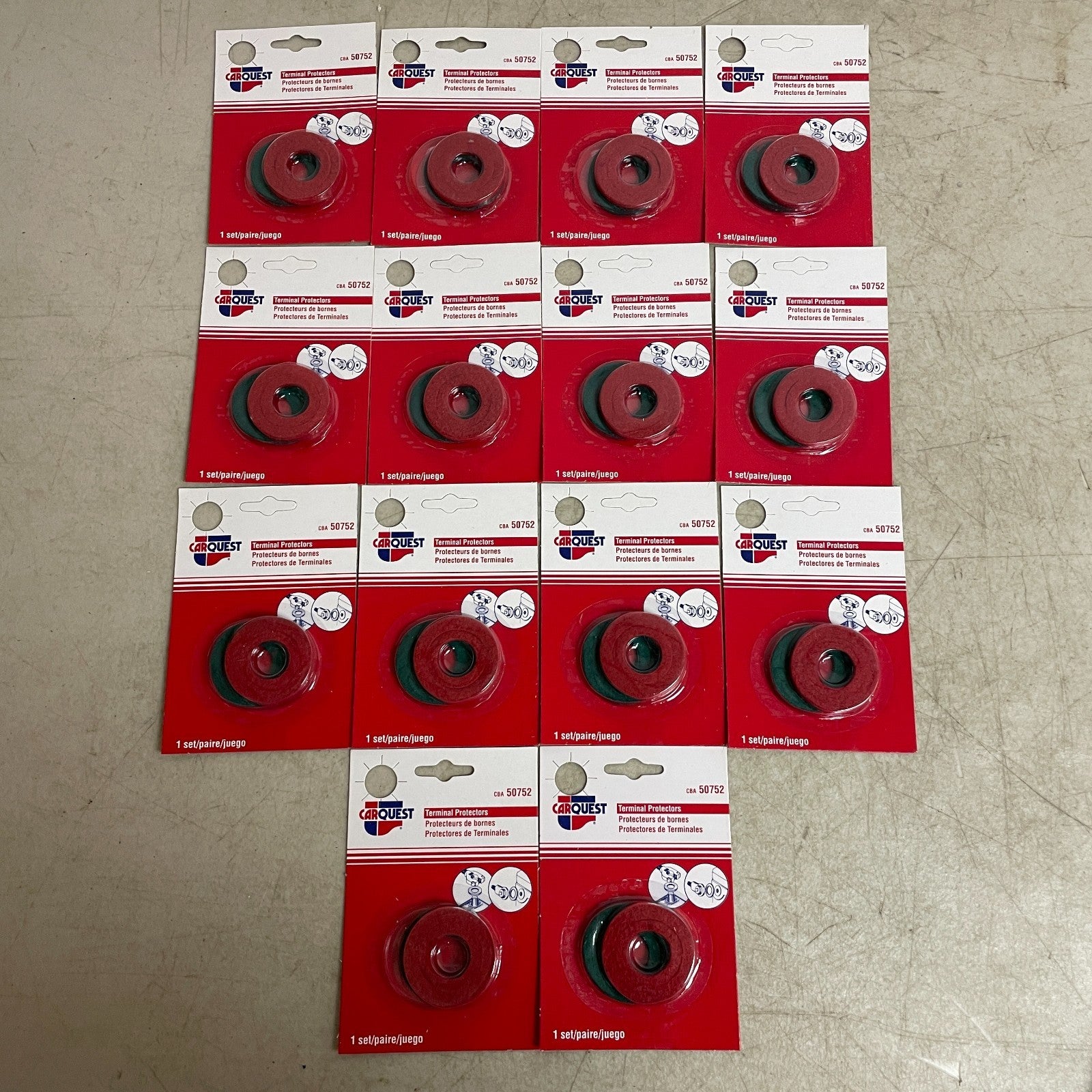 Carquest Battery Terminal Protectors Anti-Corrosion Felt Washers 14 Ct 50752