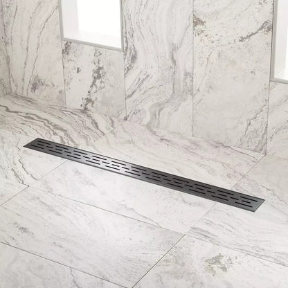 Signature Hardware 36" Effendi Linear Shower Drain - Matte Black CHECK CONDITION
