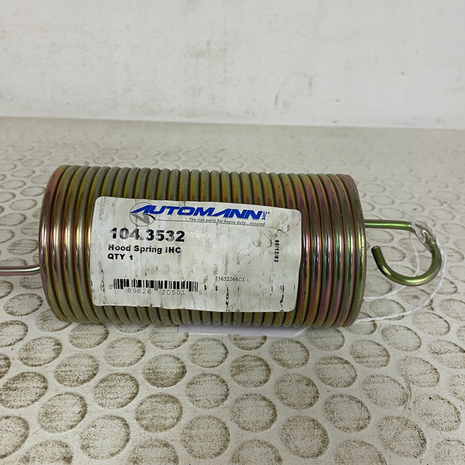 Automann Hood Spring 104.3532 Gold Fits IHC 9200 9400 9400i Models