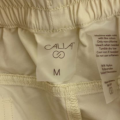 CALIA Women's High Waisted Swim Utility Board Short Light Sand WSA23507