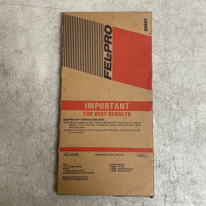 Fel‑Pro TCS45895 Front Crankshaft Seal Kit 1989-2002 Chevrolet Tracker