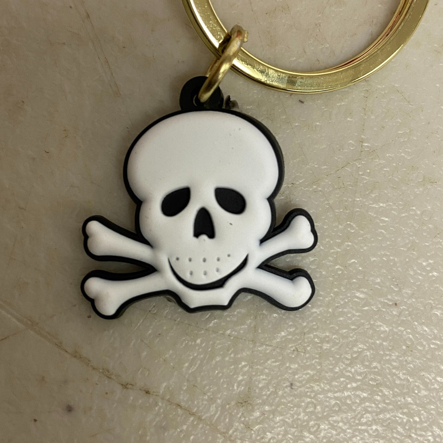 Assorted Silicone One Piece Keychain with Donquixote Doflamingo Accessory