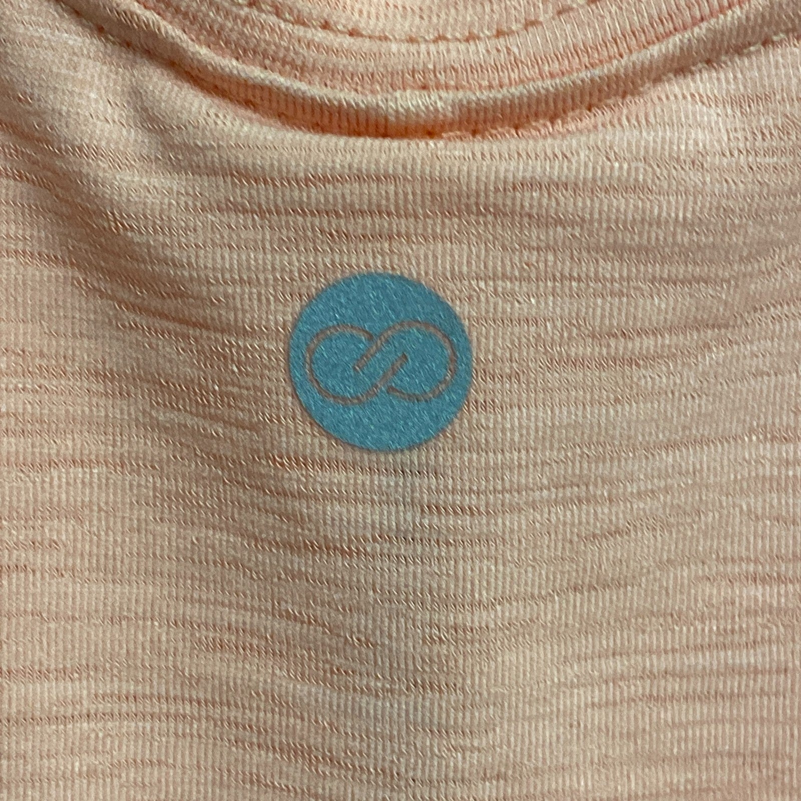 CALIA WOMEN'S Trapeze Performance Tank Peach Glow Sleeveless Solid WAX11268