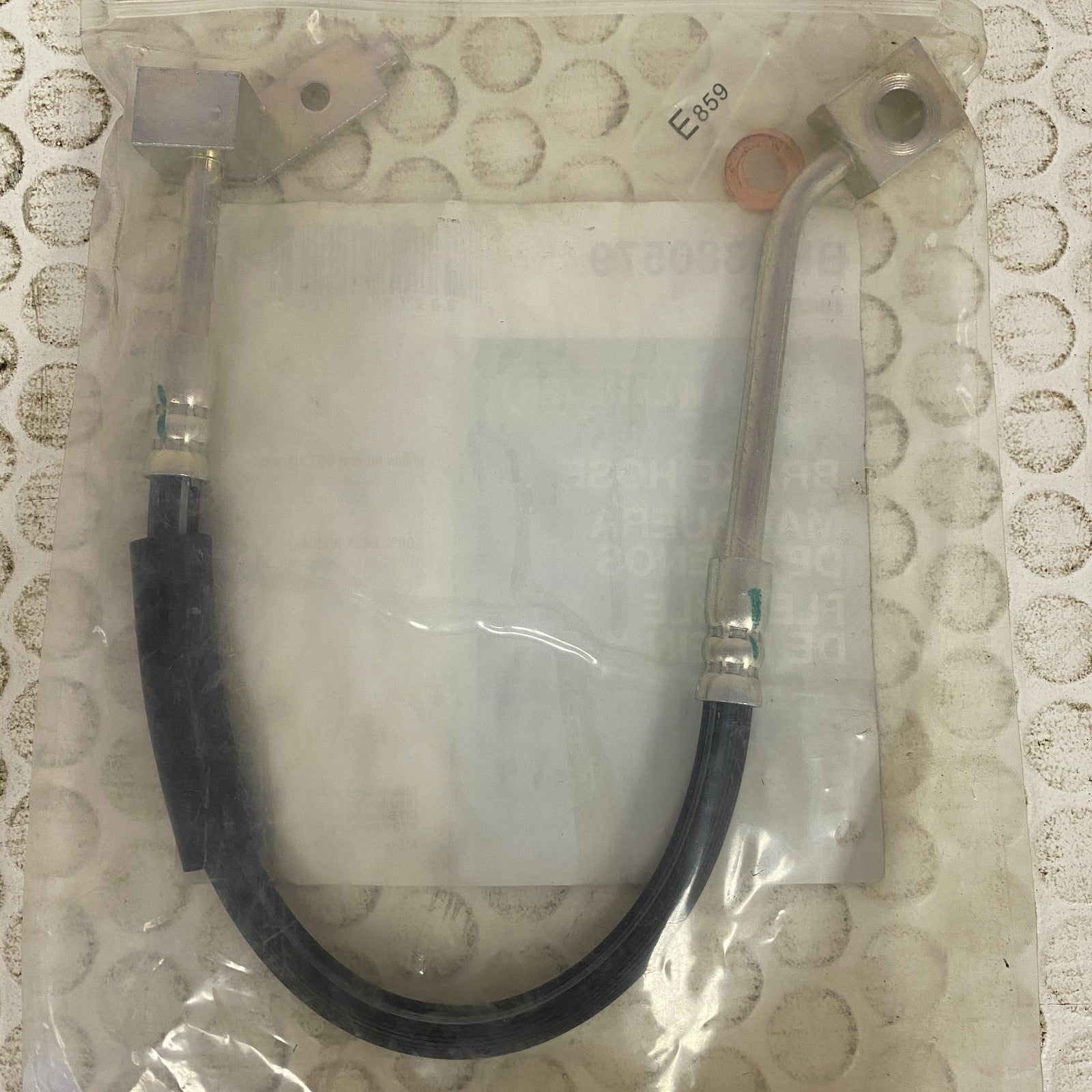 CARQUEST Premium Front Left Brake Hose Assembly Black DOT BHA380579