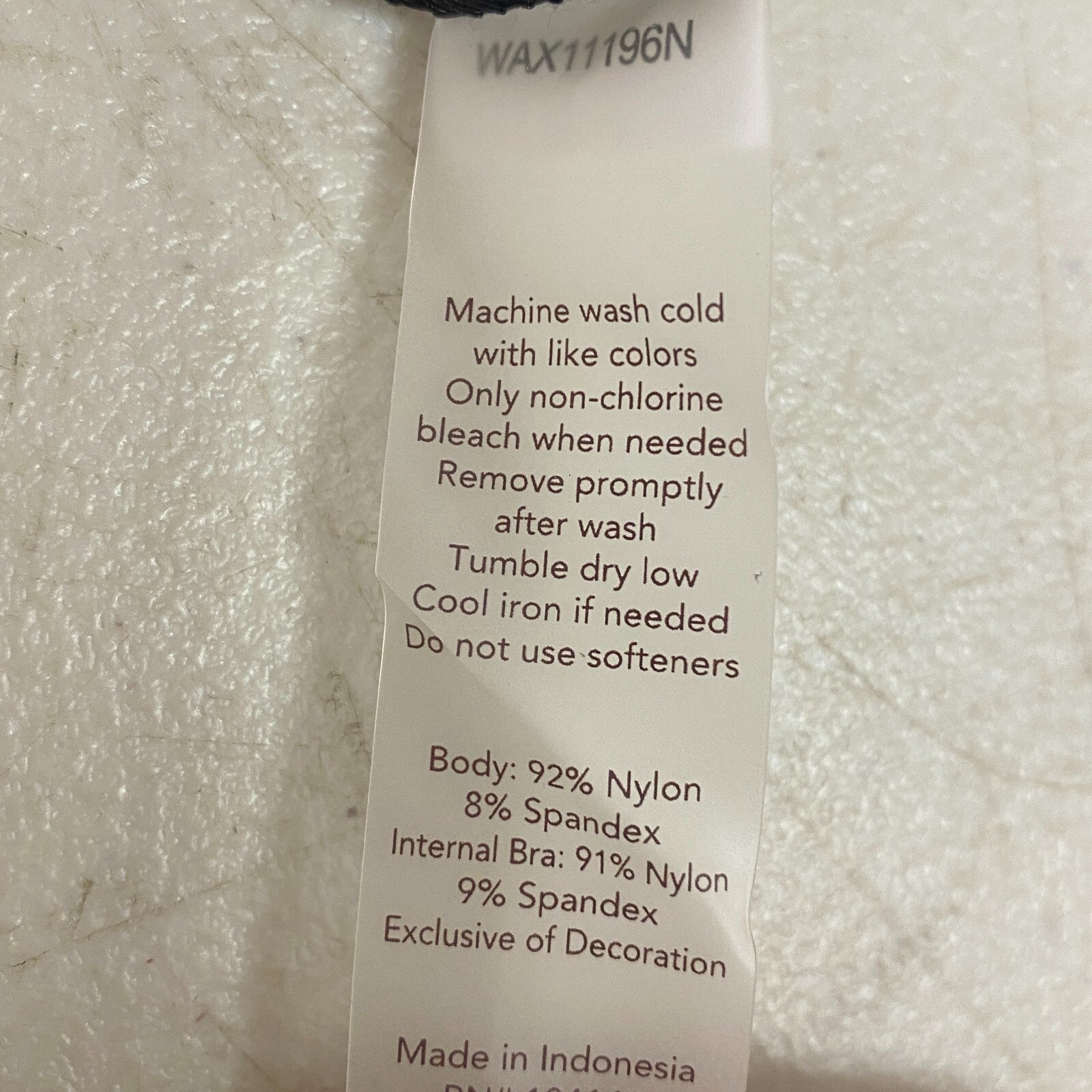 Calia Womens Rib Crop Cami Pure Black Solid Sleeveless Racerback WAX11196N