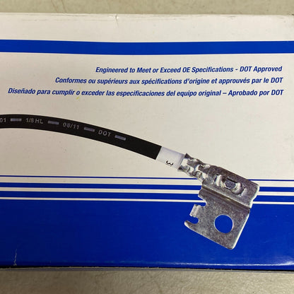 CARQUEST Brake Hydraulic Hose Assembly Black EPDM Rubber 21.14″ Model BHA38741