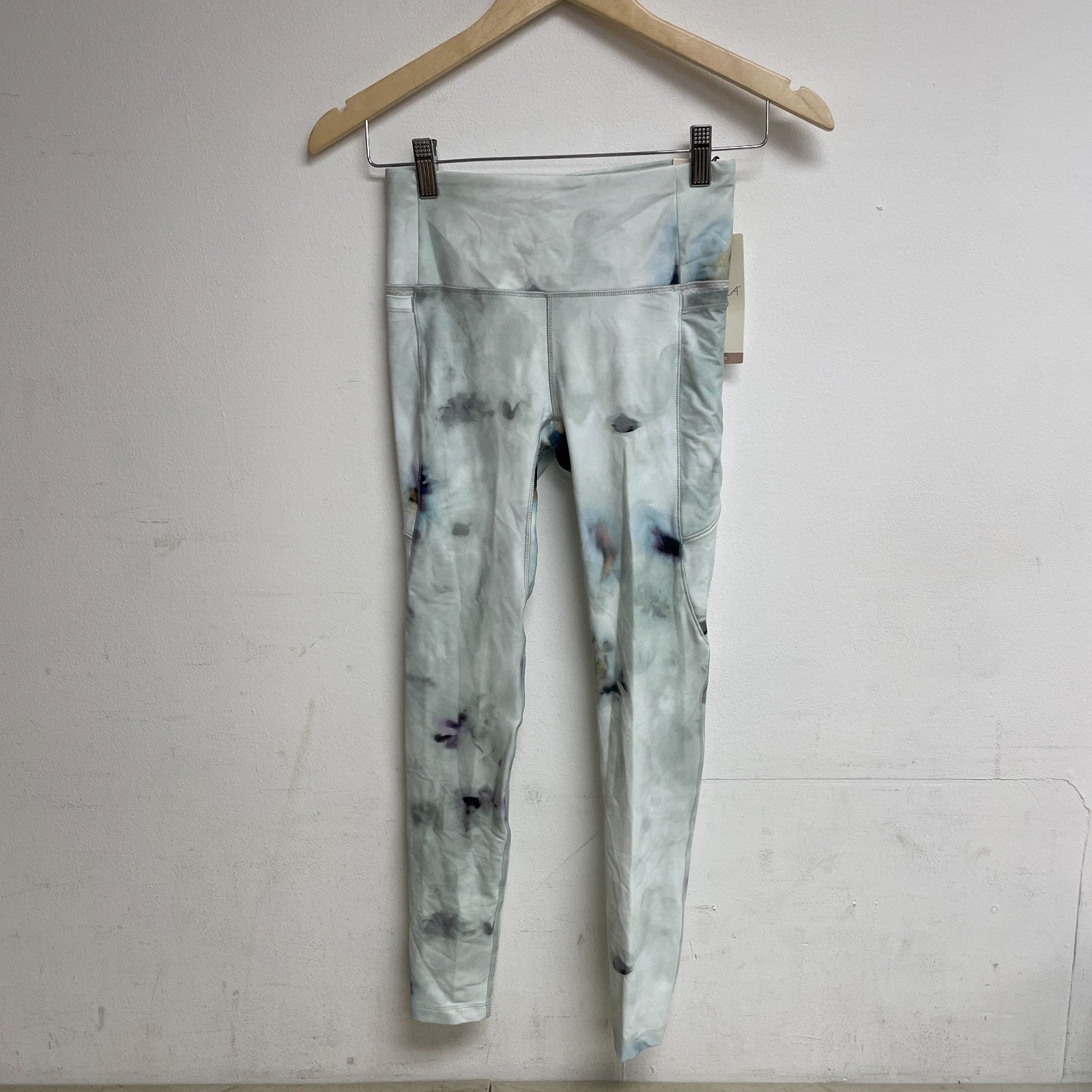 Calia Womenâs Energize Core 7/8 Leggings Milky Blue Stretch Activewear WAX1231