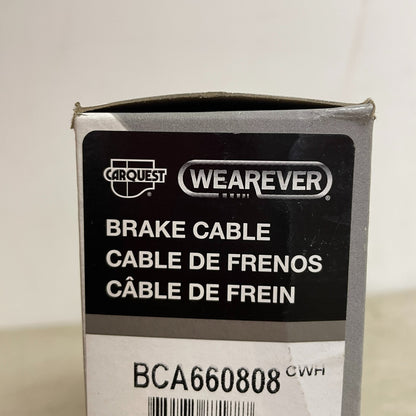 Carquest Wearever Parking Brake Cable 80" Length BCA660808