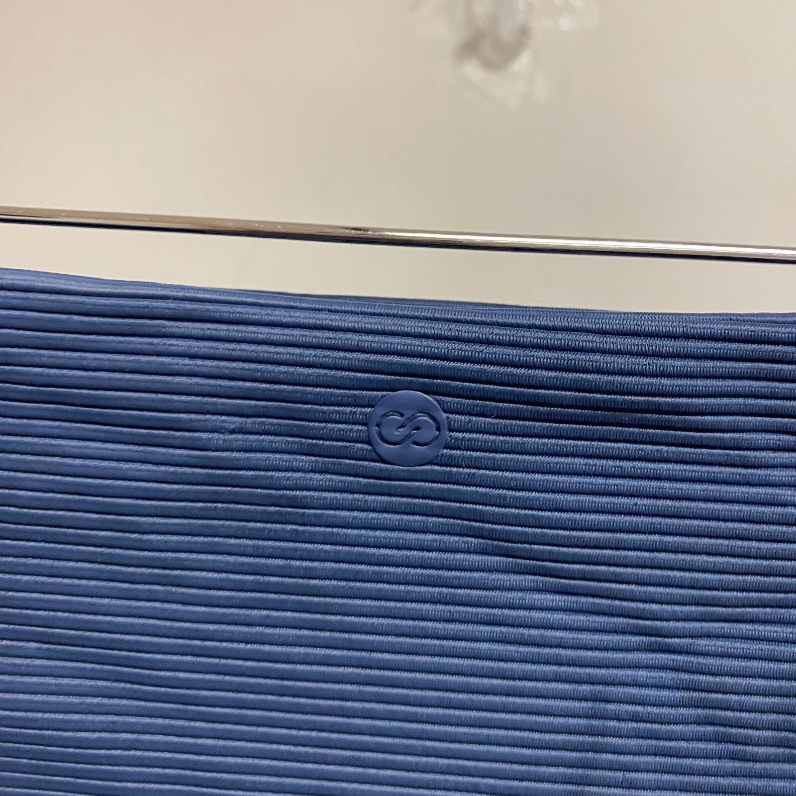 Calia Women's Bikini High Rise Bikini Rib Bottom Ardosia Slate WSA23405R New!