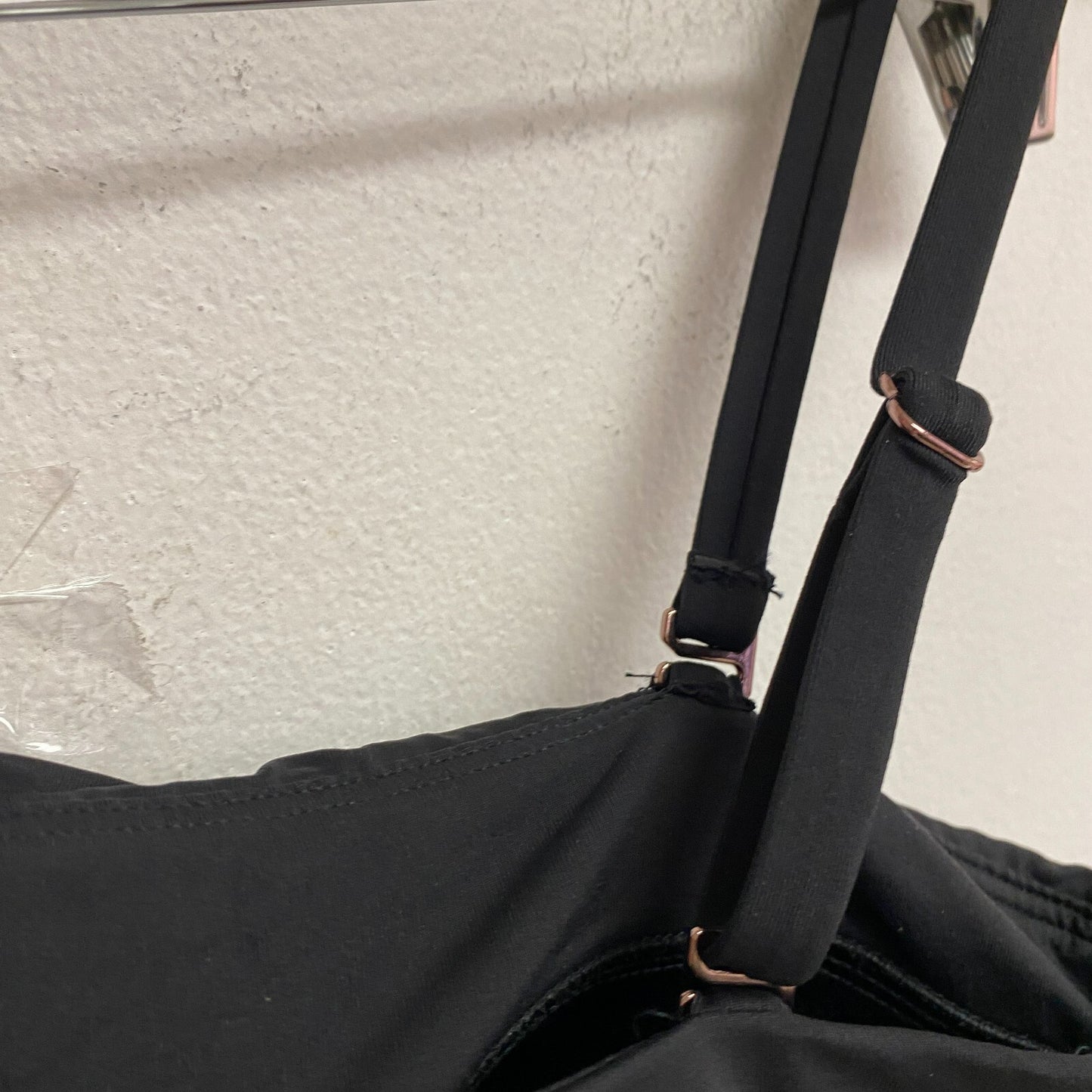 CALIA LONG PIKINI One Piece Swimsuit Pure Black Solid WSA23107