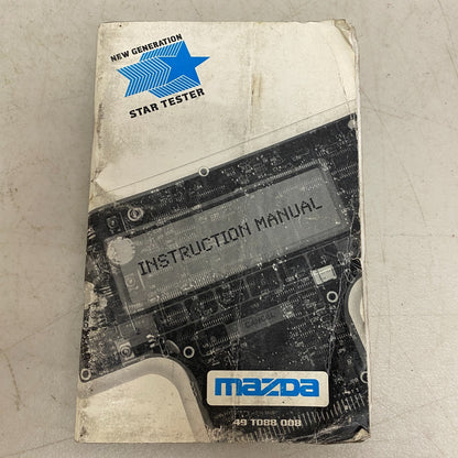 Mazda NGS Diagnostic Tool Instruction Manual Booklet 2490‑840