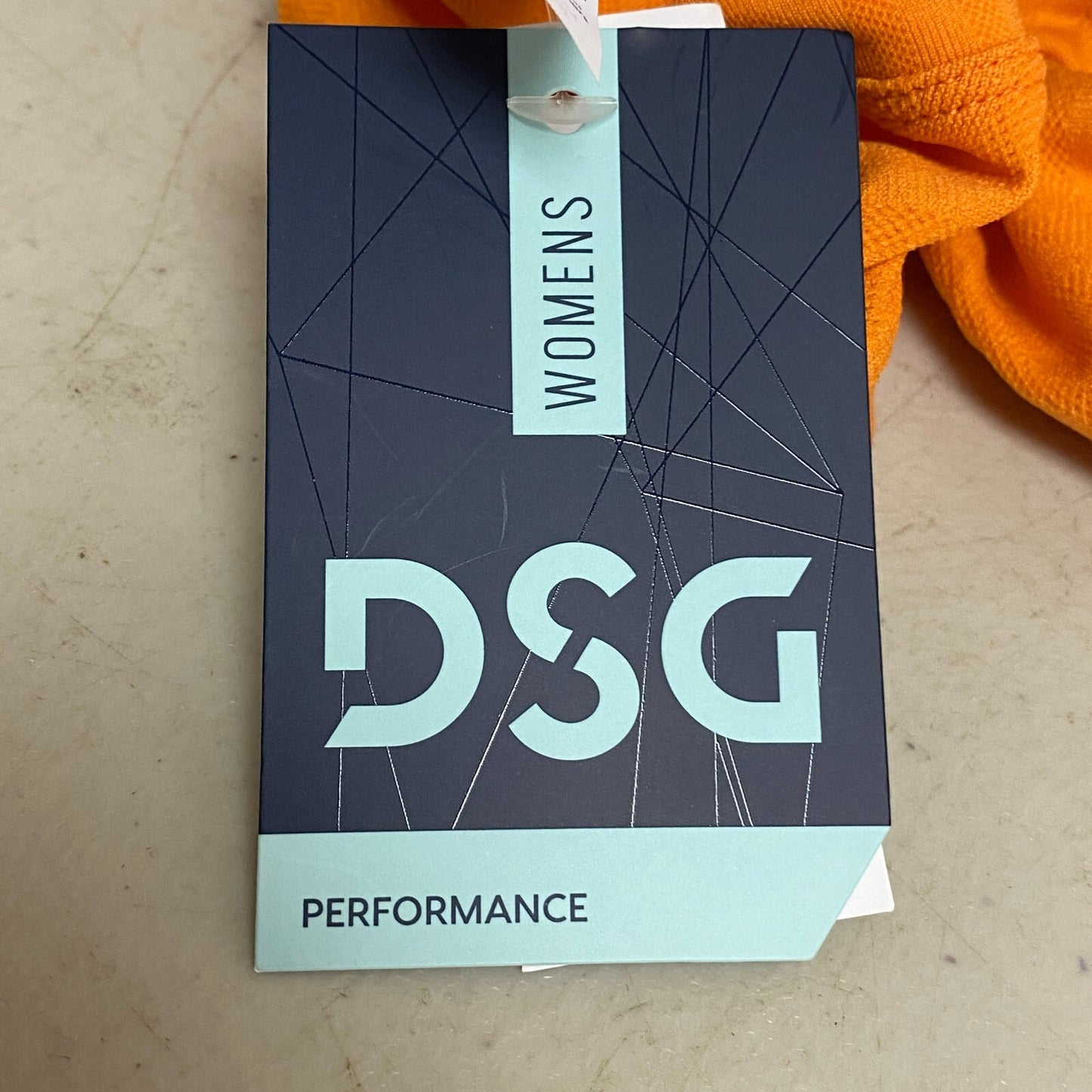 DSG Women's Seamless Tank Top Fresh Tangerine Sleeveless Solid DAW13105