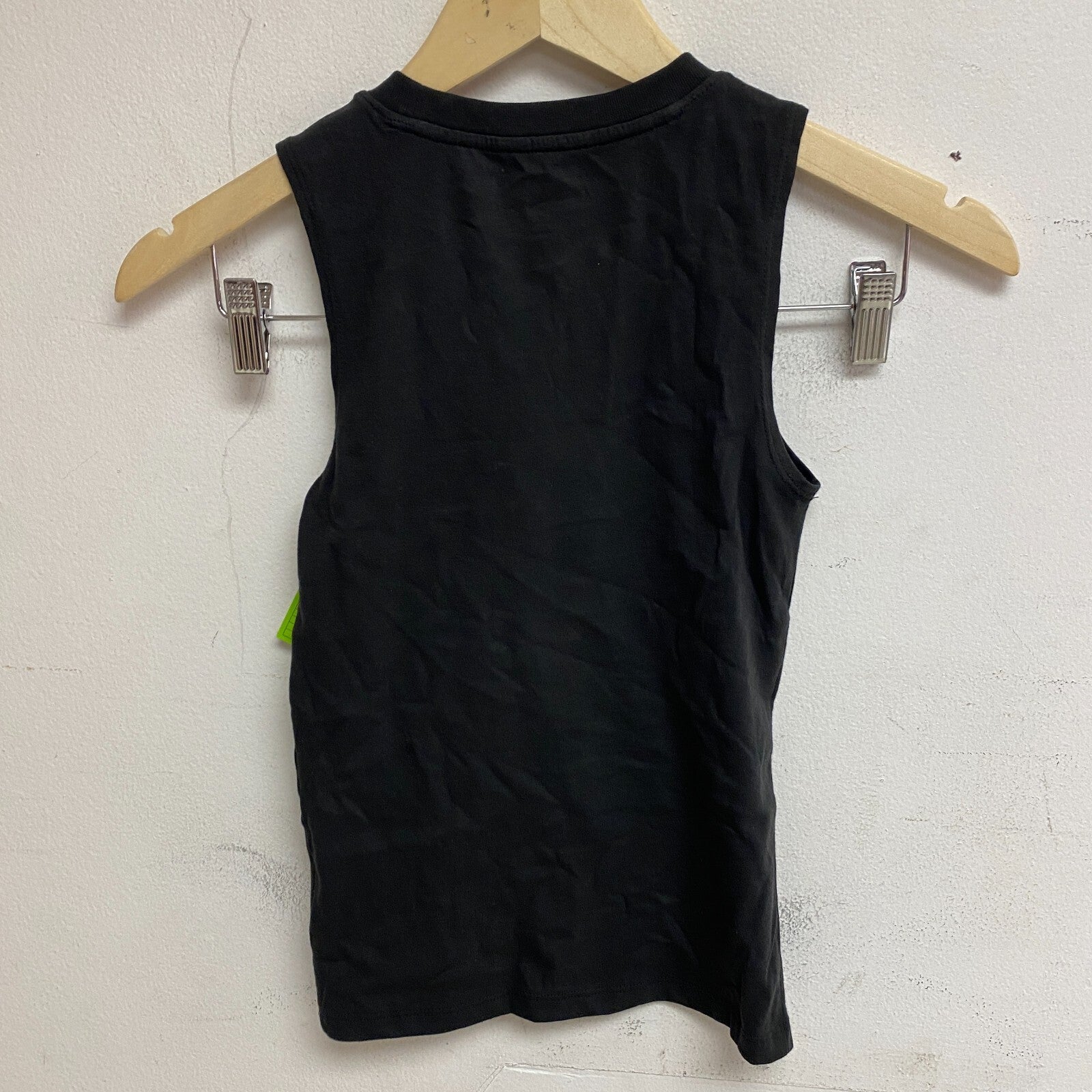 DSG Boys Training Cotton USA Graphic Tank Top Pure Black USA DAB12111 New