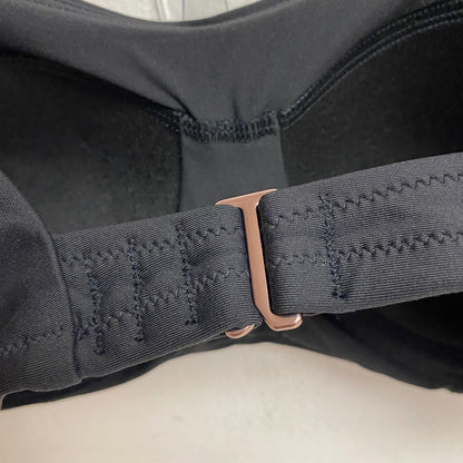 Calia Women's Swim Bikini Top Power Sculpt High Support Top Pure Black WSA22208