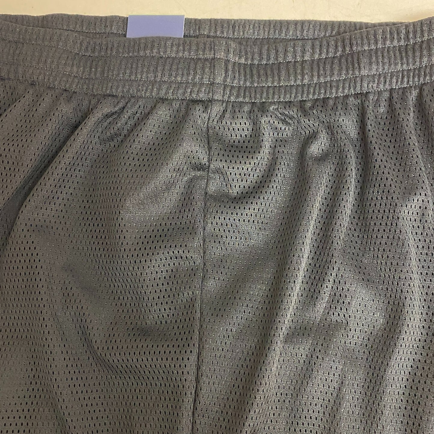 DSG Men's 1 in Pocketless Mesh Shorts Pure Black Athletic Fit Training DAM20112