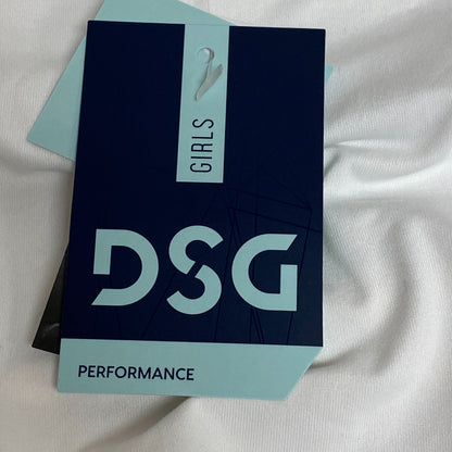 DSG Girl's Performance Relaxed Cute Graphic Tank Pure White Stand Out DAG11103