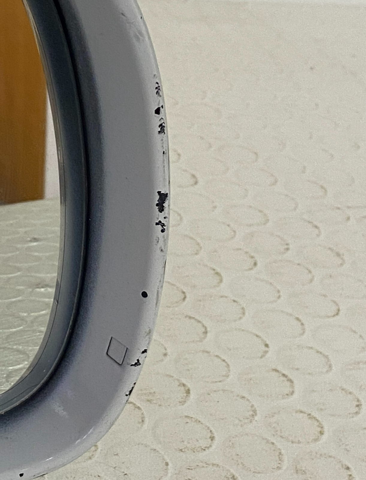 2007 - 2009 AUDI Q7 4L FRONT RIGHT PASSENGER EXTERIOR REAR VIEW MIRROR WHITE OEM