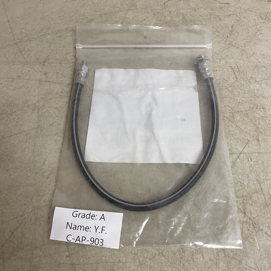 Carquest Wearever BHA31668 Brake Hose Assembly EPDM Black, Male–Female Ends