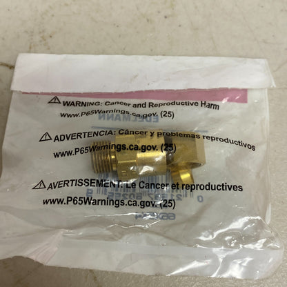 Edelmann 166540 Brass Compression Fitting 5/16″ Tube × 1/4-18 Thread (Single)