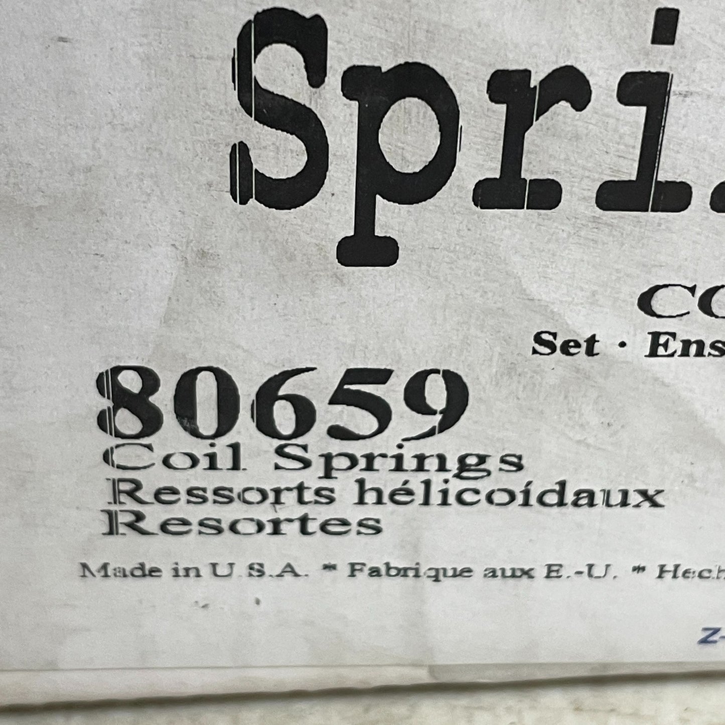 Moog 80659 Rear Coil Spring Set Buick LeSabre Lucerne Cadillac DTS Seville