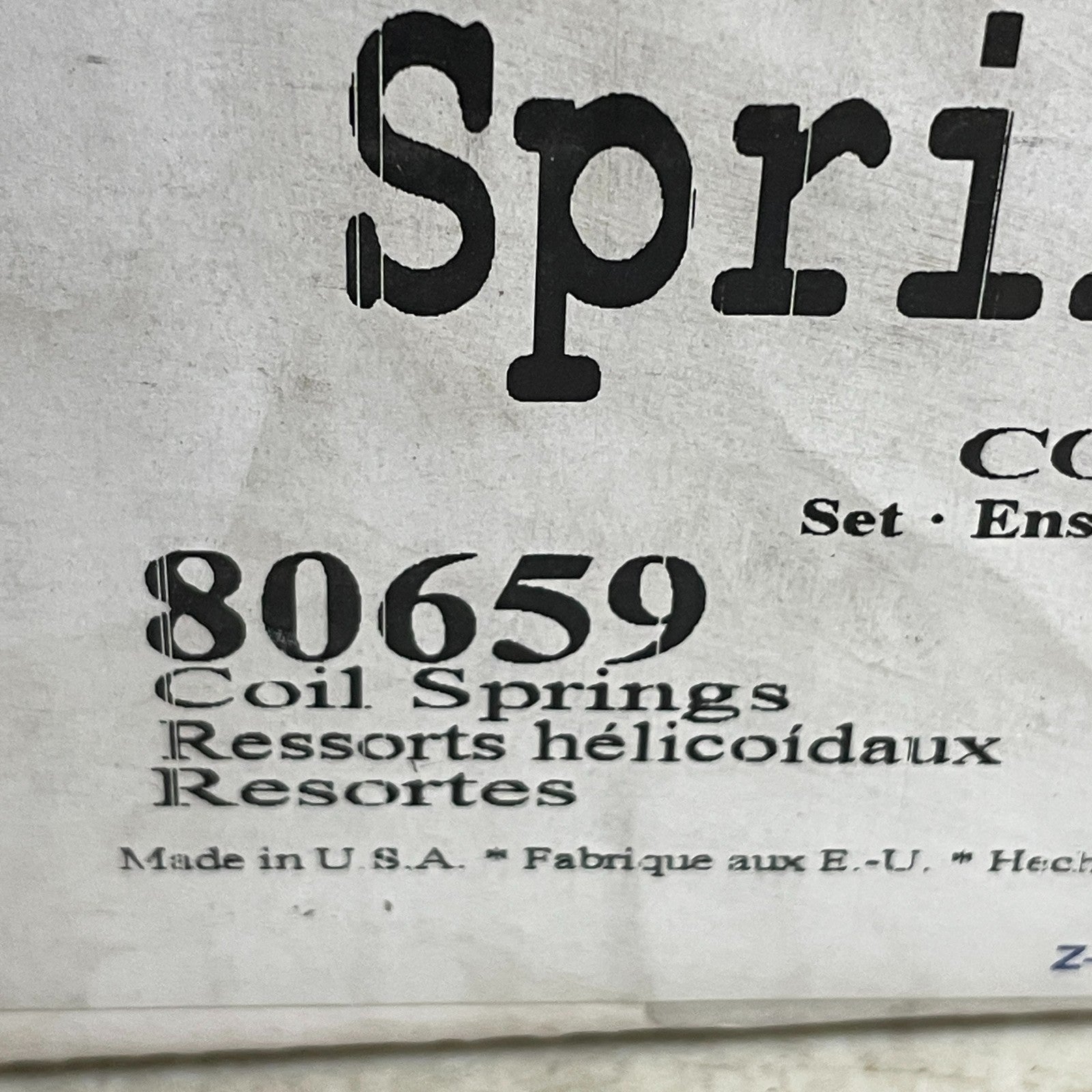 Moog 80659 Rear Coil Spring Set Buick LeSabre Lucerne Cadillac DTS Seville