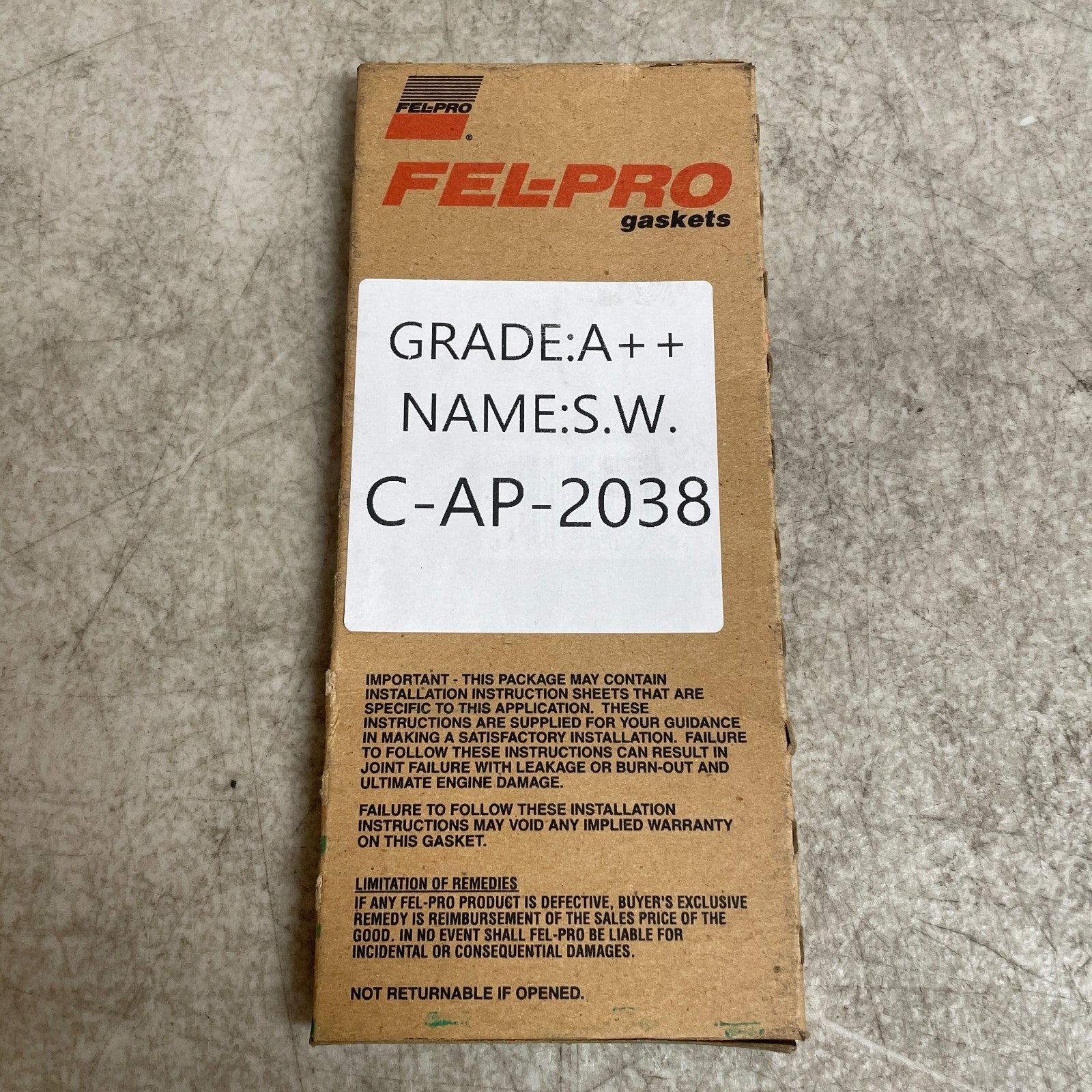FEL-PRO TCS45898 Camshaft Front Seal 1990-2002 Honda Accord Prelude Odyssey