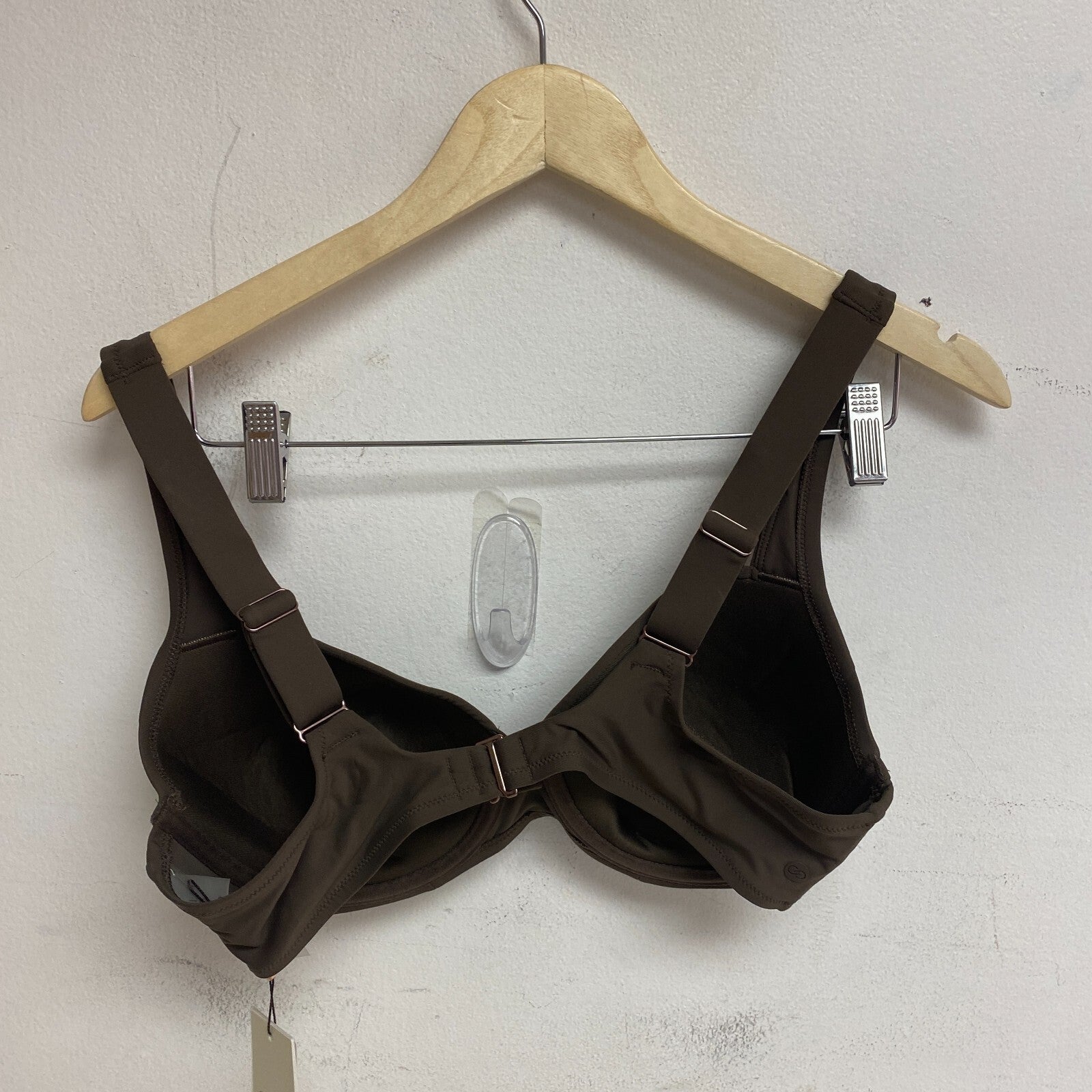 Calia Women's Underwire Bikini Top Coffee Grounds WSA23213 Brand New!