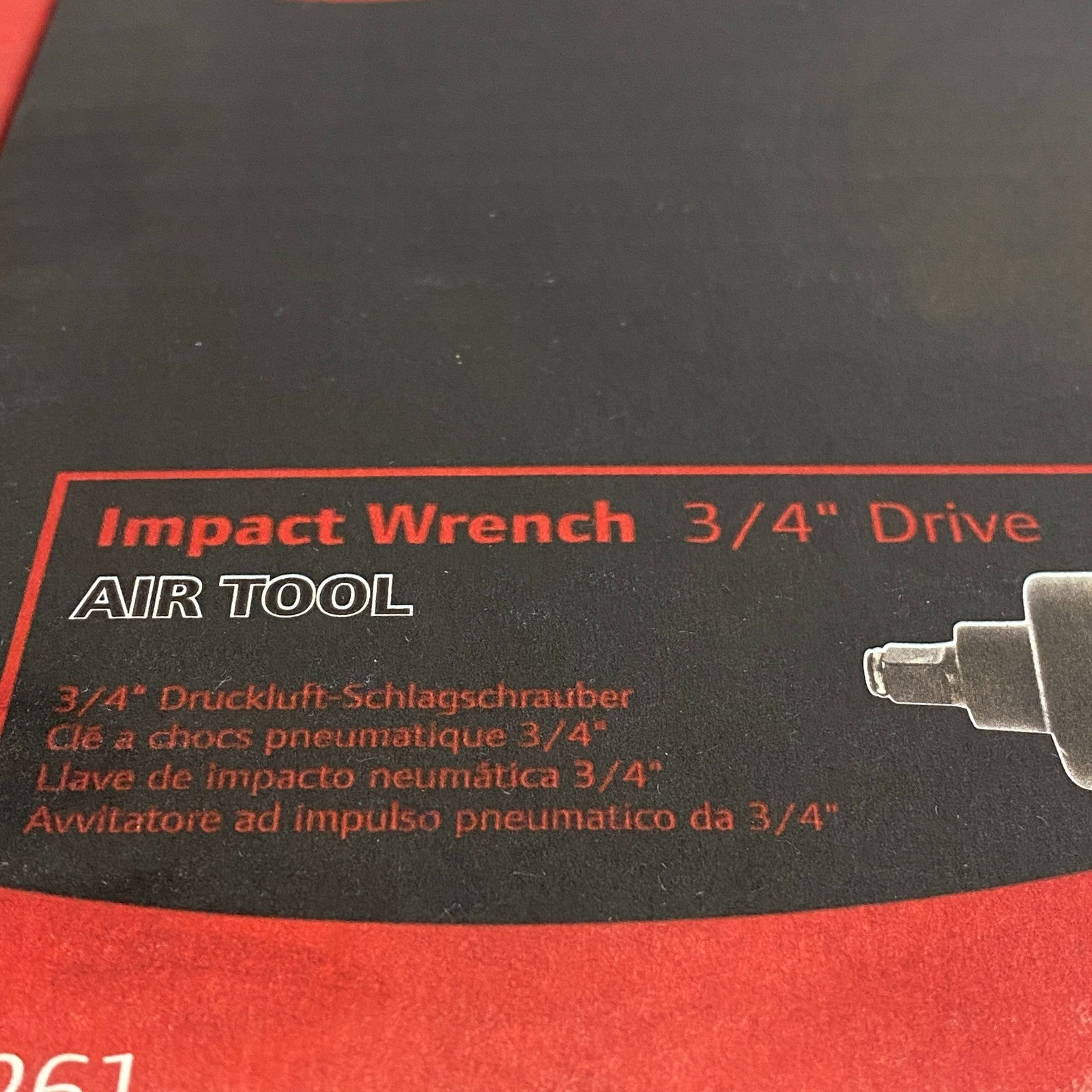 Ingersoll Rand Super Duty Air Impact Wrench ¾″ Drive  261