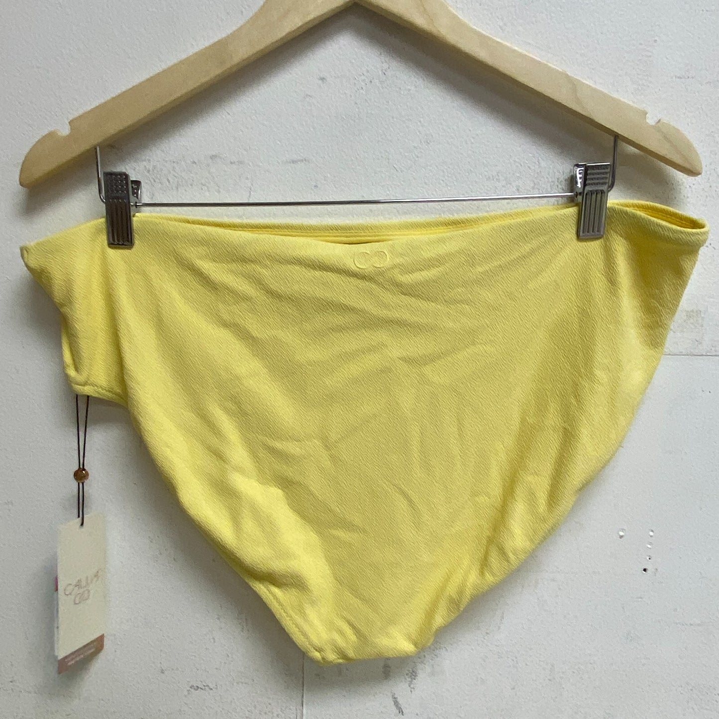 Calia Womens Midrise Bikini Bottom Golden Wheat WSA21400T BRAND NEW