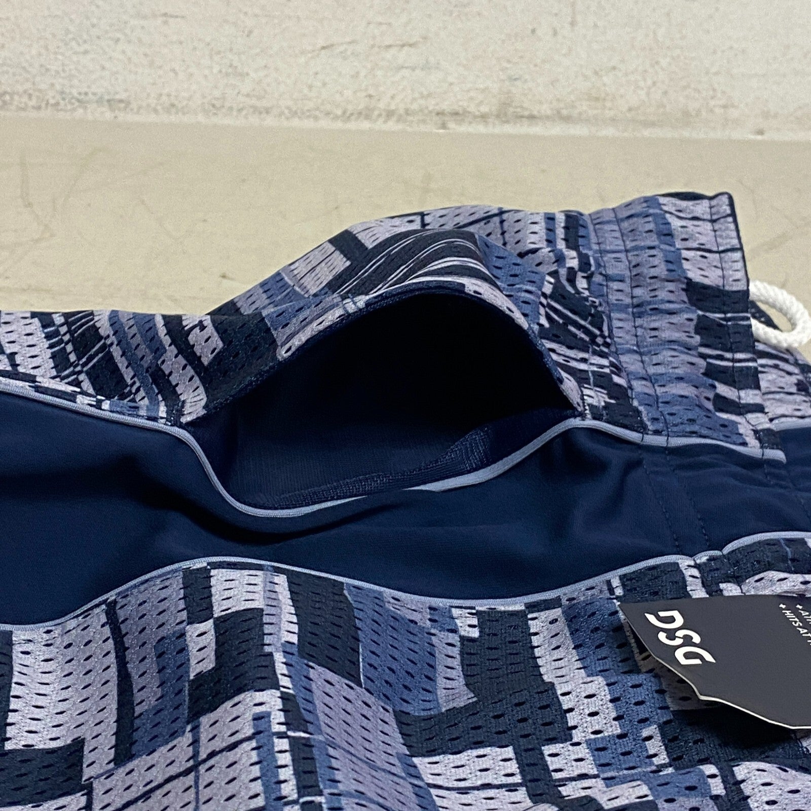 DSG Boys Mesh Basketball Shorts Rad Plaid Smokey Slate Summer  DAB13107PRT