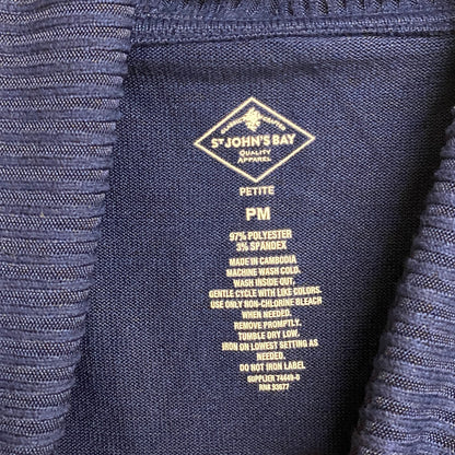 St. John's Bay Women's Long Sleeve Regular Fit Turtleneck size Petite Medium NWT