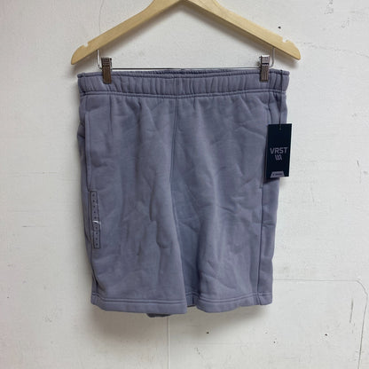 VRST Men's 8"inseam  Fleece Short Steel Grey MAX1004248 Summer Fitness New!