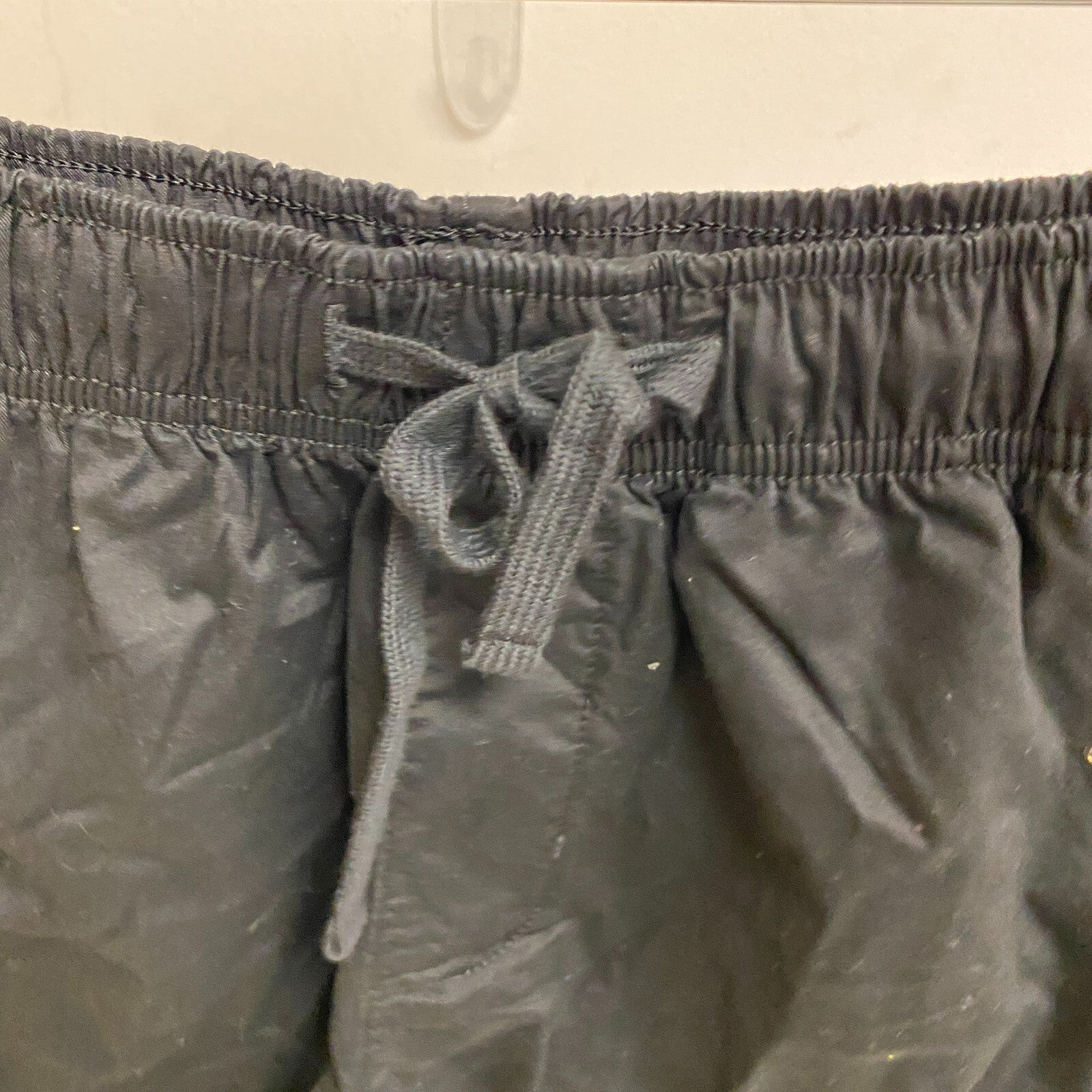 DSG 6" Men's Casual Cotton Short Pure Black Solid  DAM13135