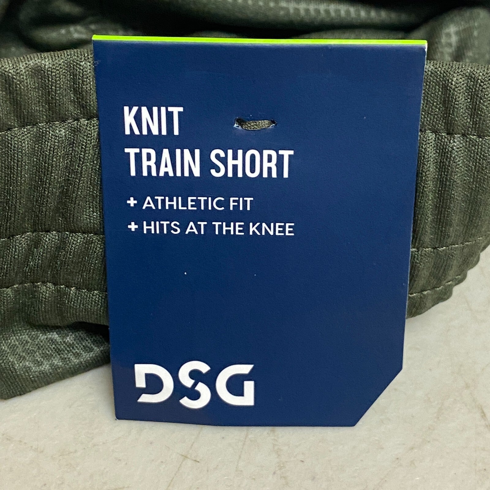 DSG Boy's Training Knit Short Dark Green DAB13103 BRAND NEW