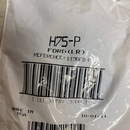 Ford (LR) Blank Keys 5ct. H75-P Brand New