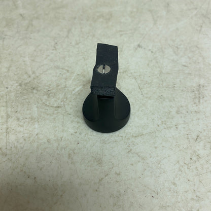 SIGNATURE HARDWARE PLESO SOLID BRASS ROUND CABINET KNOB BLACK