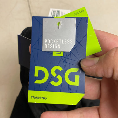 DSG Boys Training Pocketless Design Mesh Short Athletic Fit Pure Black DAB13108