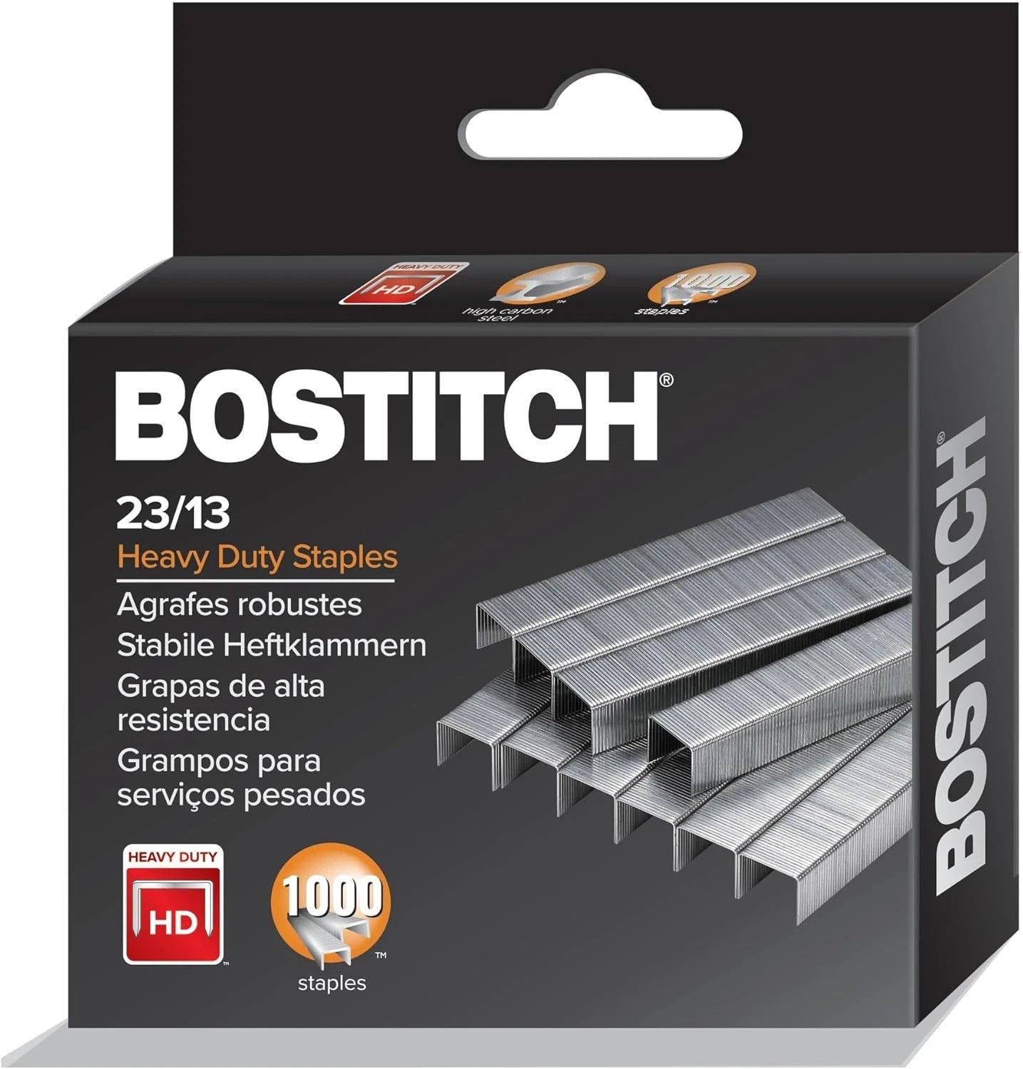 Bostitch Office 1913 Heavy Duty 23/13 Staples 100 Sheet Capacity (Box of 1,000)