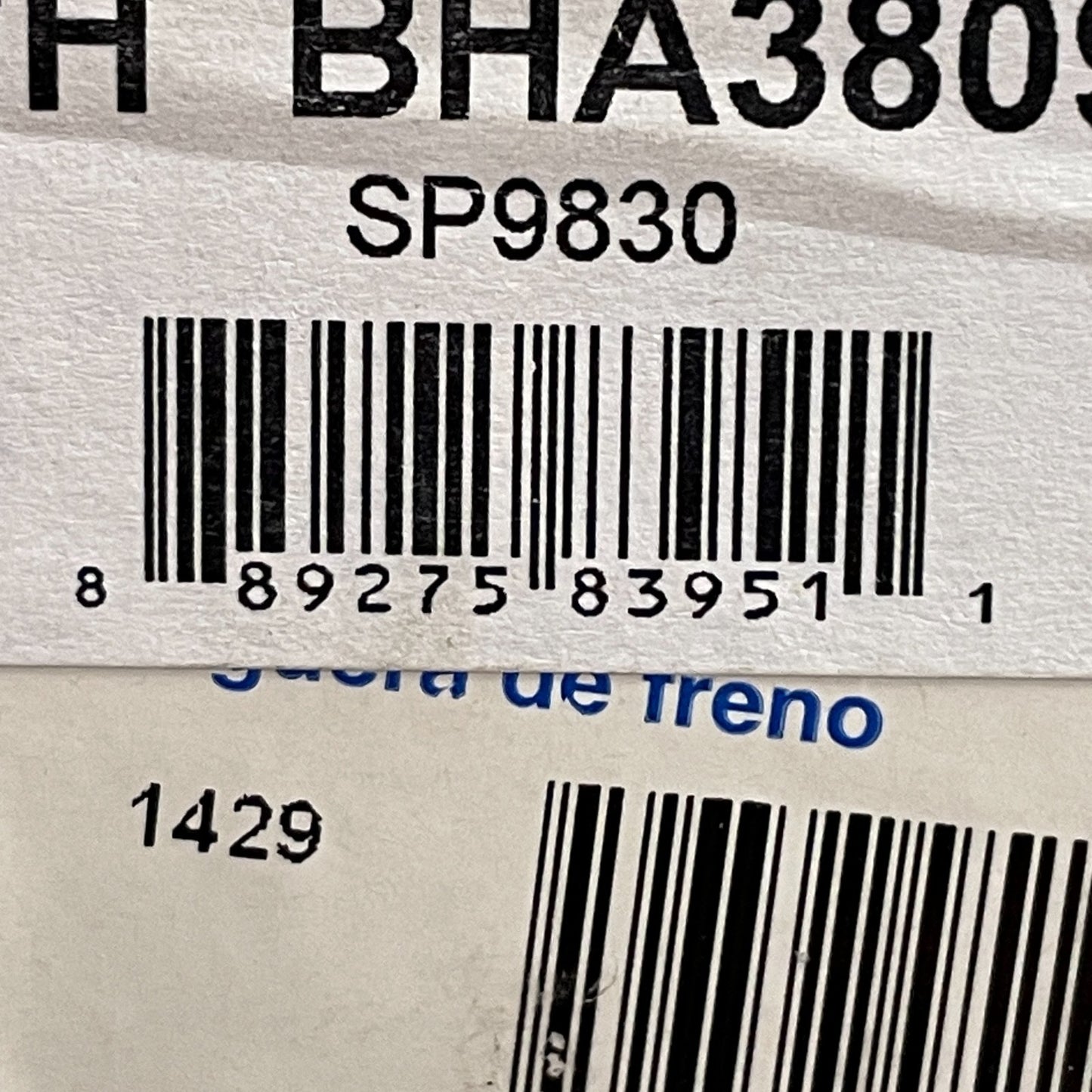 Carquest Wearever BHA380956 Rear Brake Hydraulic Hose 20" EPDM Rubber