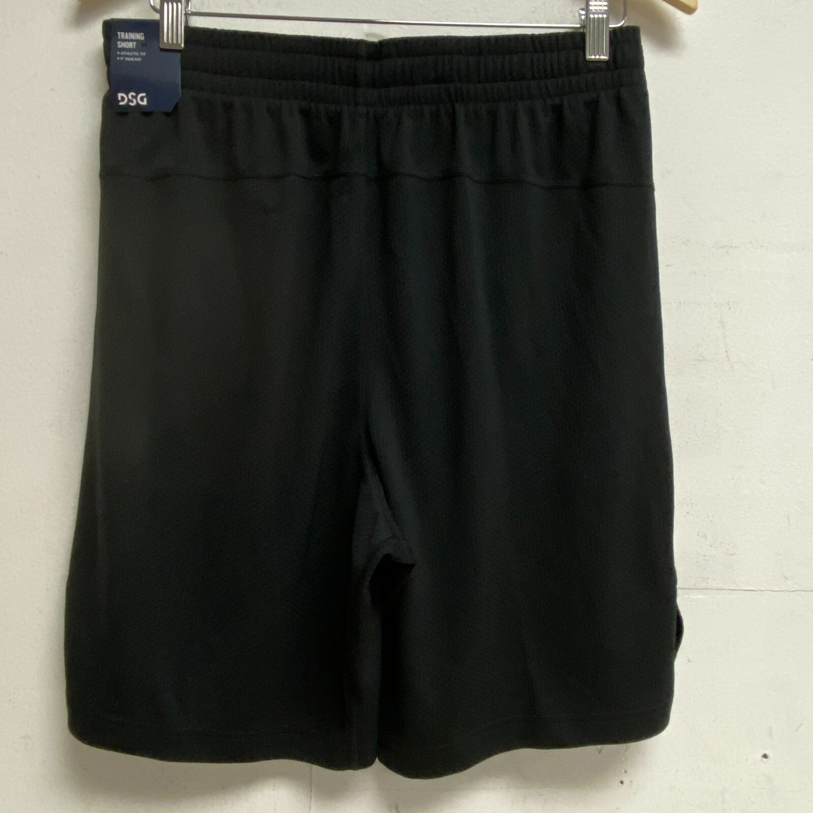 DSG Men's Textured Training Short Pure Black DAM20114 Sporty Trendy Fitness Gym