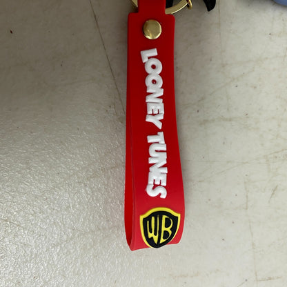 New Assorted 3D Silicon Cartoon Looney Tunes Keychain With Bugs Bunny Accessory