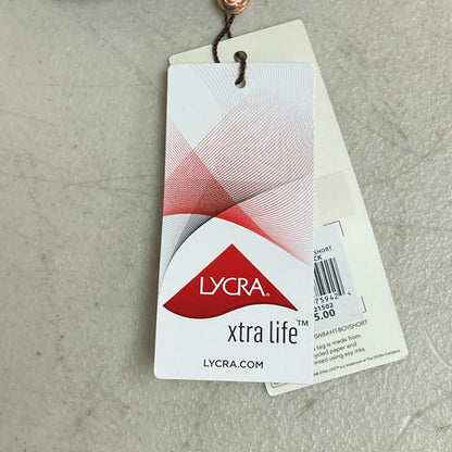 Calia Women's Swim Collection Mid Rise Swim Boyshort Pure Black WSA21502 New!