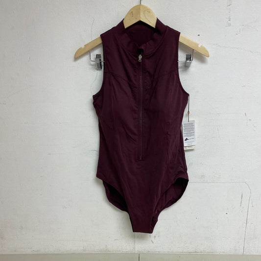 Calia Women's Swim Collection Sleeveless Paddle suit Wine WSA23112 Brand New!