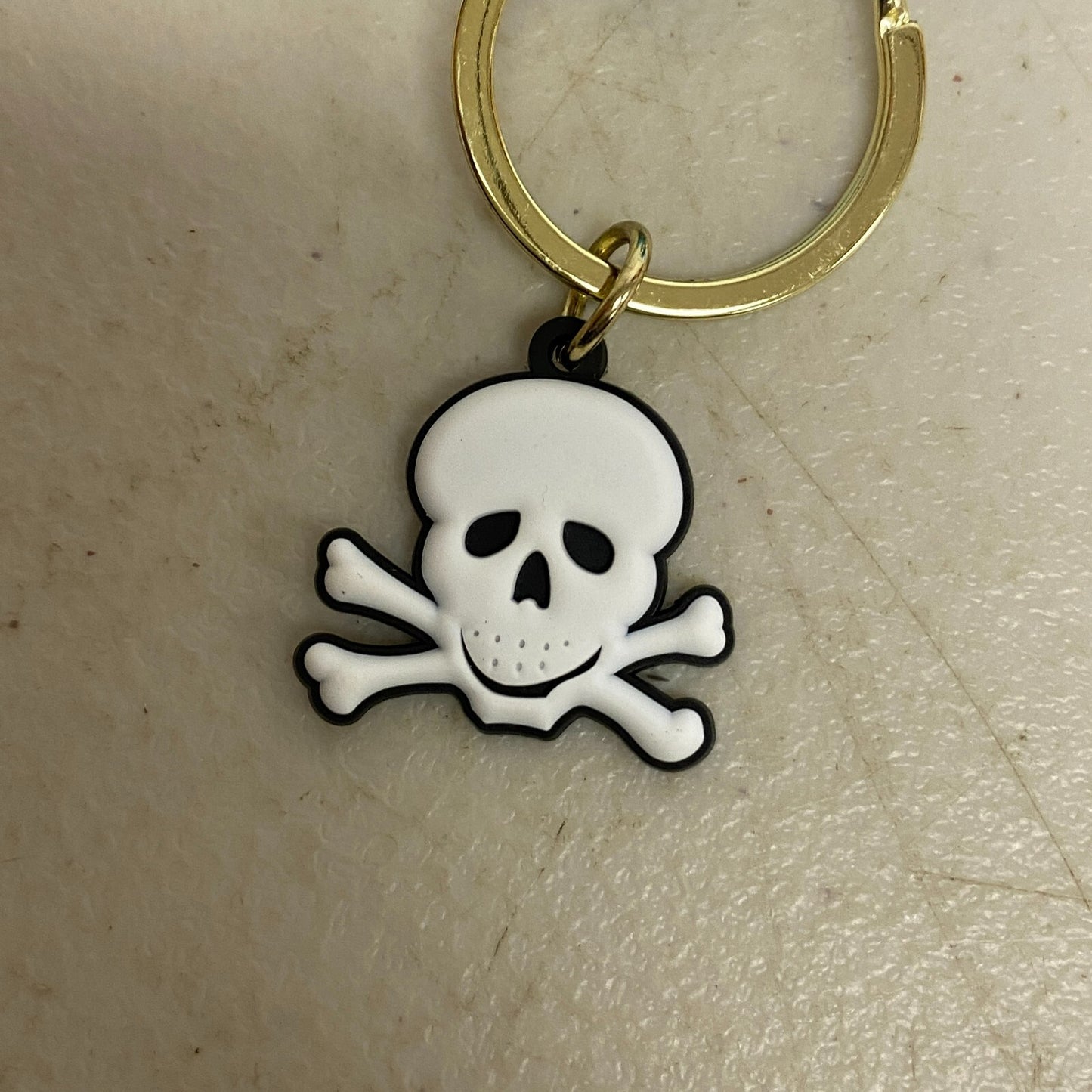 Assorted Silicone One Piece Keychain with Roronoa Zoro Accessory