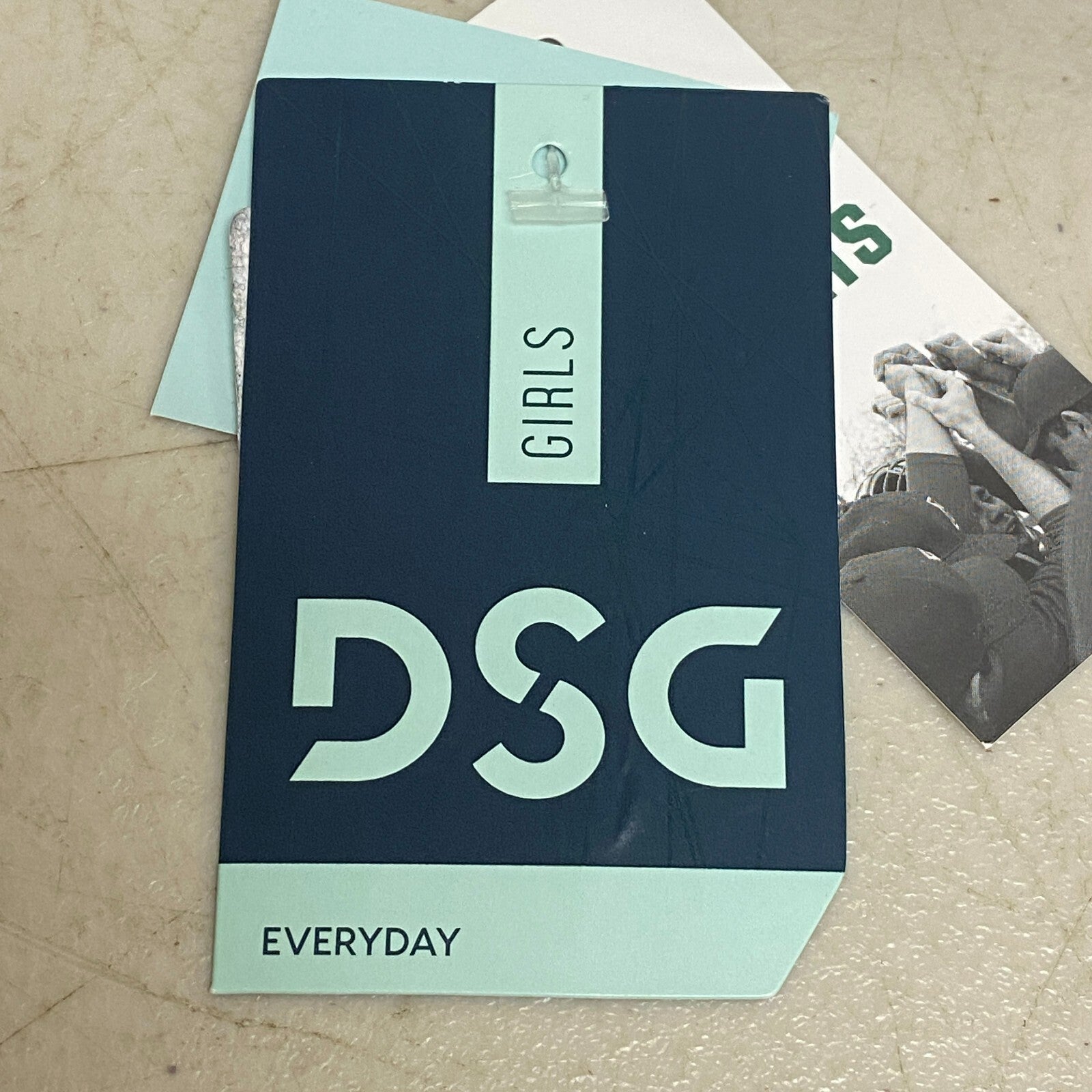 DSG Girls Boxy Graphic Tee Pure Black Season Short Sleeve Summer Trendy DAG12122