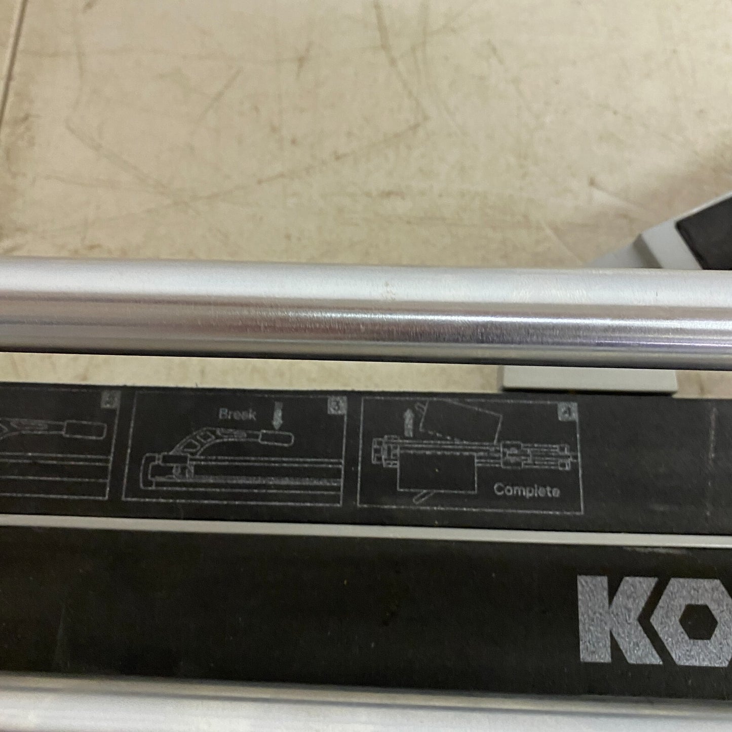 Kobalt 30 inch Tile Cutter 7/8 Cutting Wheel Up to 1/2 inch Thickness