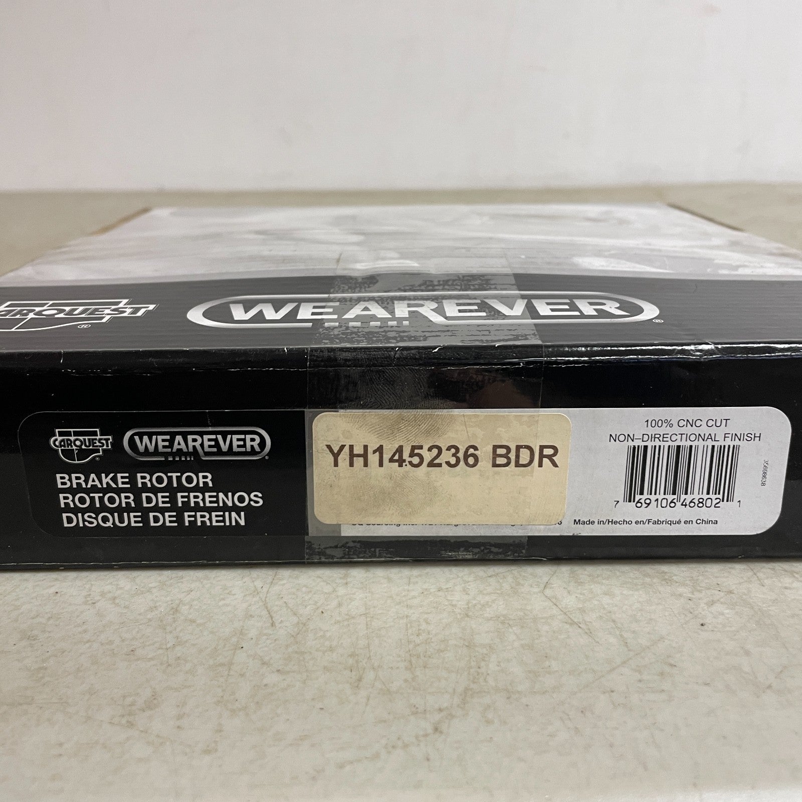 Carquest YH145236 Front Brake Rotor 9.24" Vented For Mazda Protege 1999–2003