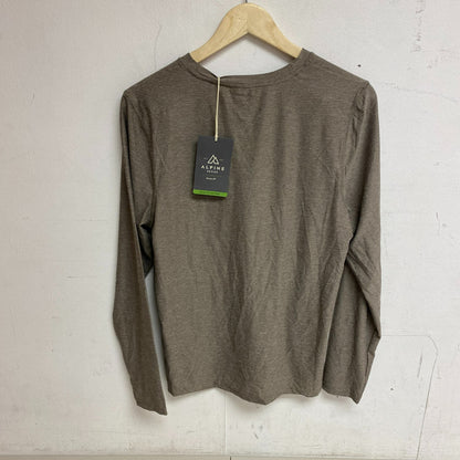 Alpine Design Active Long Sleeve Tee Muted Mushroom Heather ADM23205